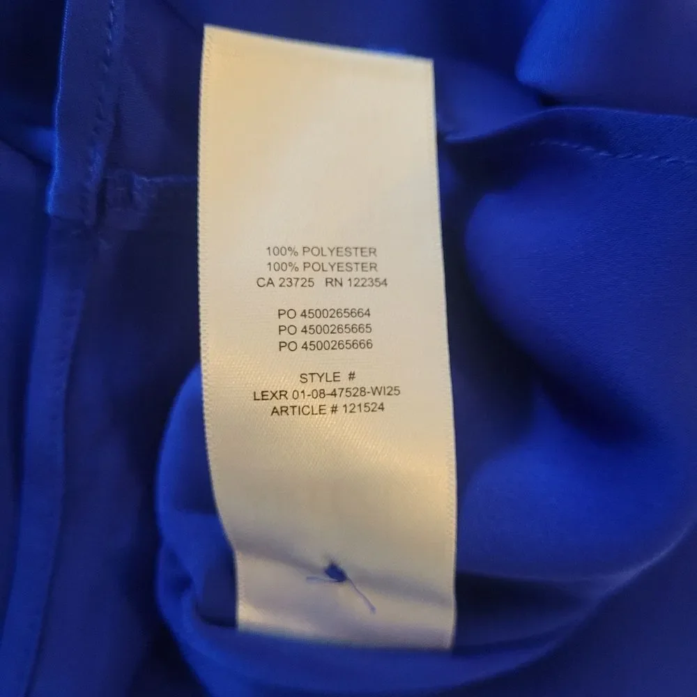 Aritzia Babaton Audience Mini Dress Ablaze Blue 6 Sexy Feminine Homecoming Party - Picture 8 of 8